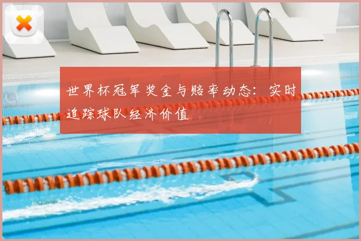 世界杯冠军奖金与赔率动态:实时追踪球队经济价值